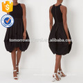 New Fashion Black Sleeveless Tank Dress With Lace Skirt Manufacture Wholesale Fashion Women Apparel (TA5296D)